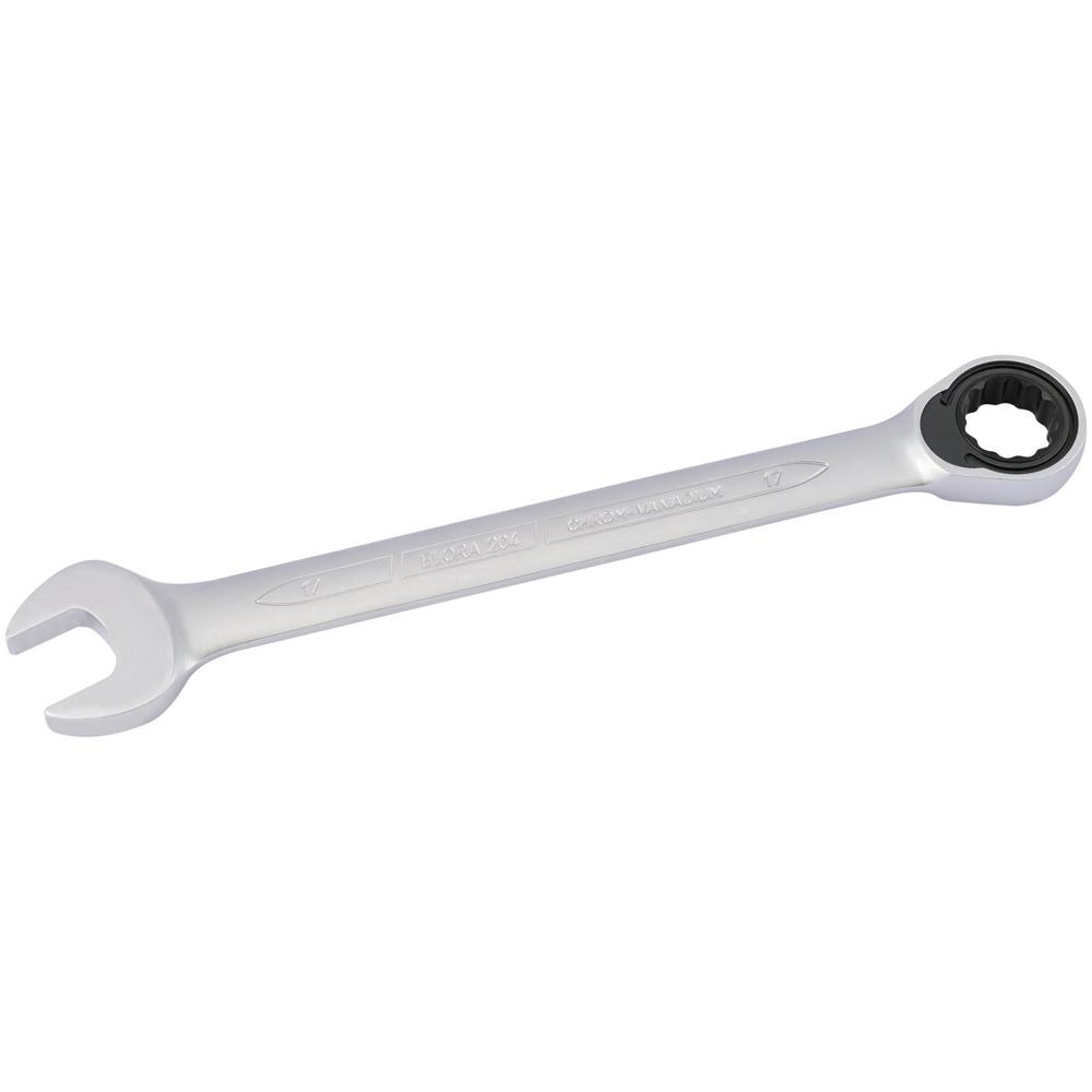Elora Ratcheting Combination Spanner Metric 17mm