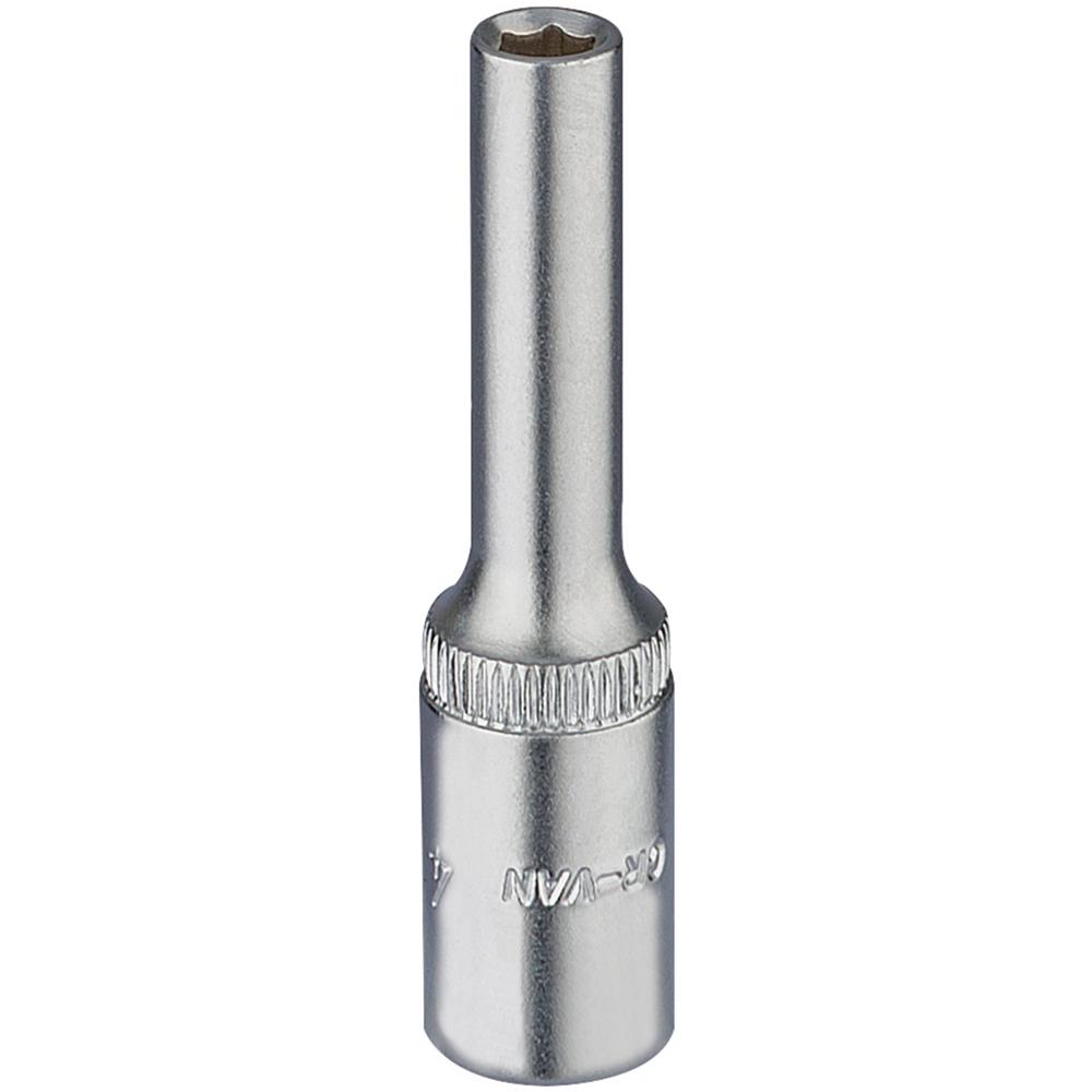 1/4" Drive Deep Hexagon Socket Metric
