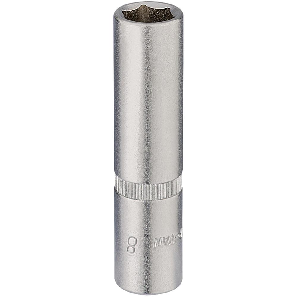 Image of Elora 1/4" Drive Deep Hexagon Socket Metric 1/4" 8mm