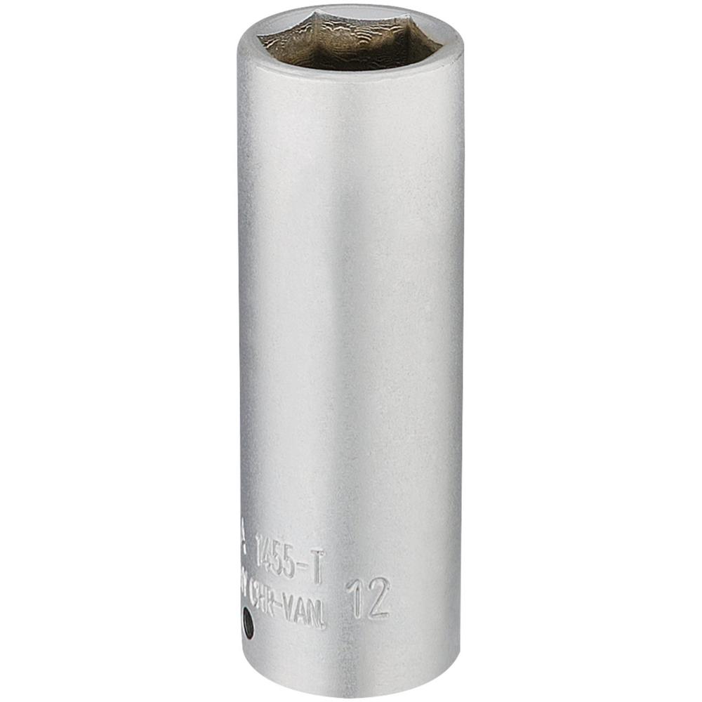 Elora 1/4" Drive Deep Hexagon Socket Metric 1/4" 12mm