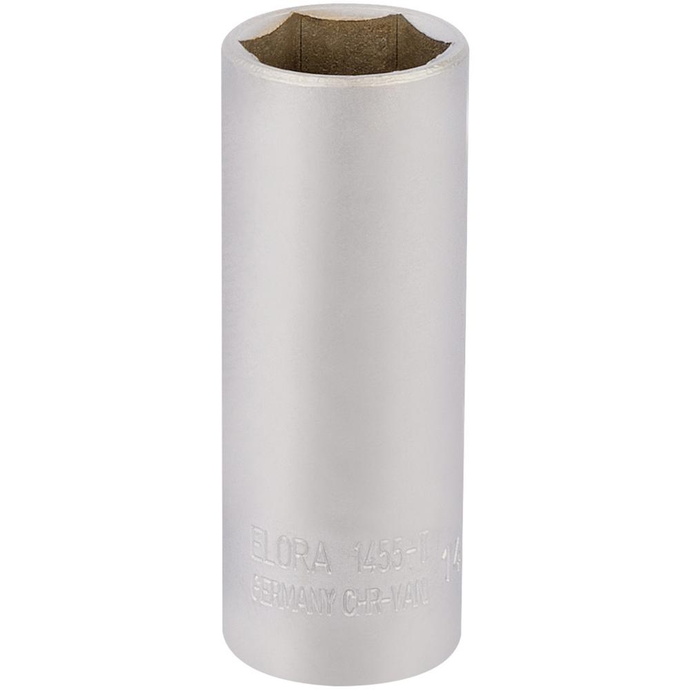 Elora 1/4" Drive Deep Hexagon Socket Metric 1/4" 14mm