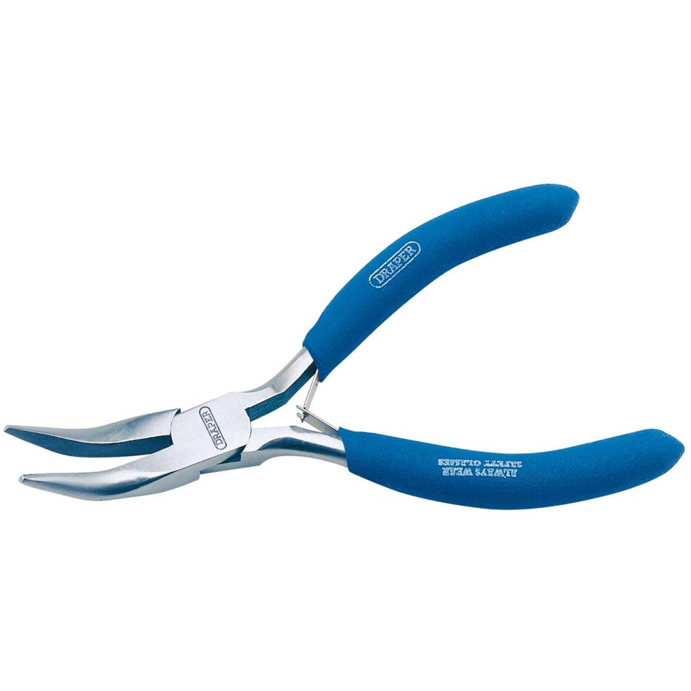 Draper Carbon Steel Bent Nose Pliers 125mm