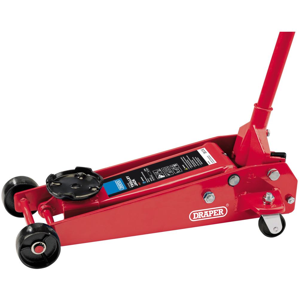 3t Heavy Duty Garage Trolley Jack