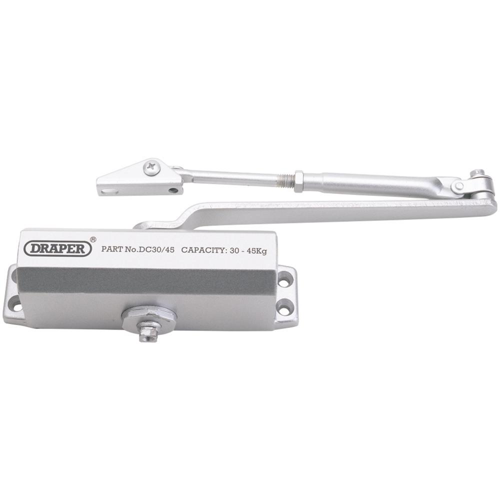 Click to view product details and reviews for Draper Adjustable Door Closer 45kg.