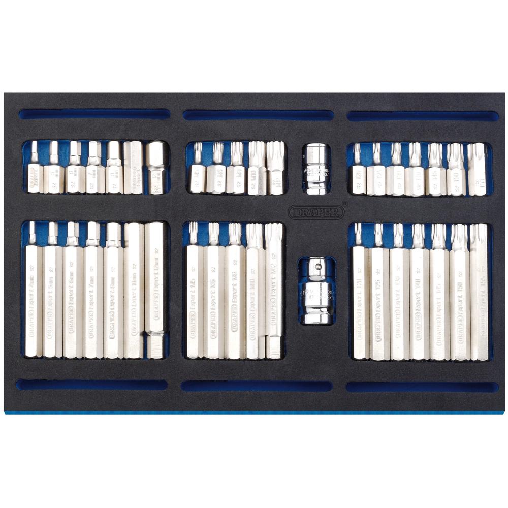 40 Piece Screwdriver Insert Bit Set In Eva Insert Tray