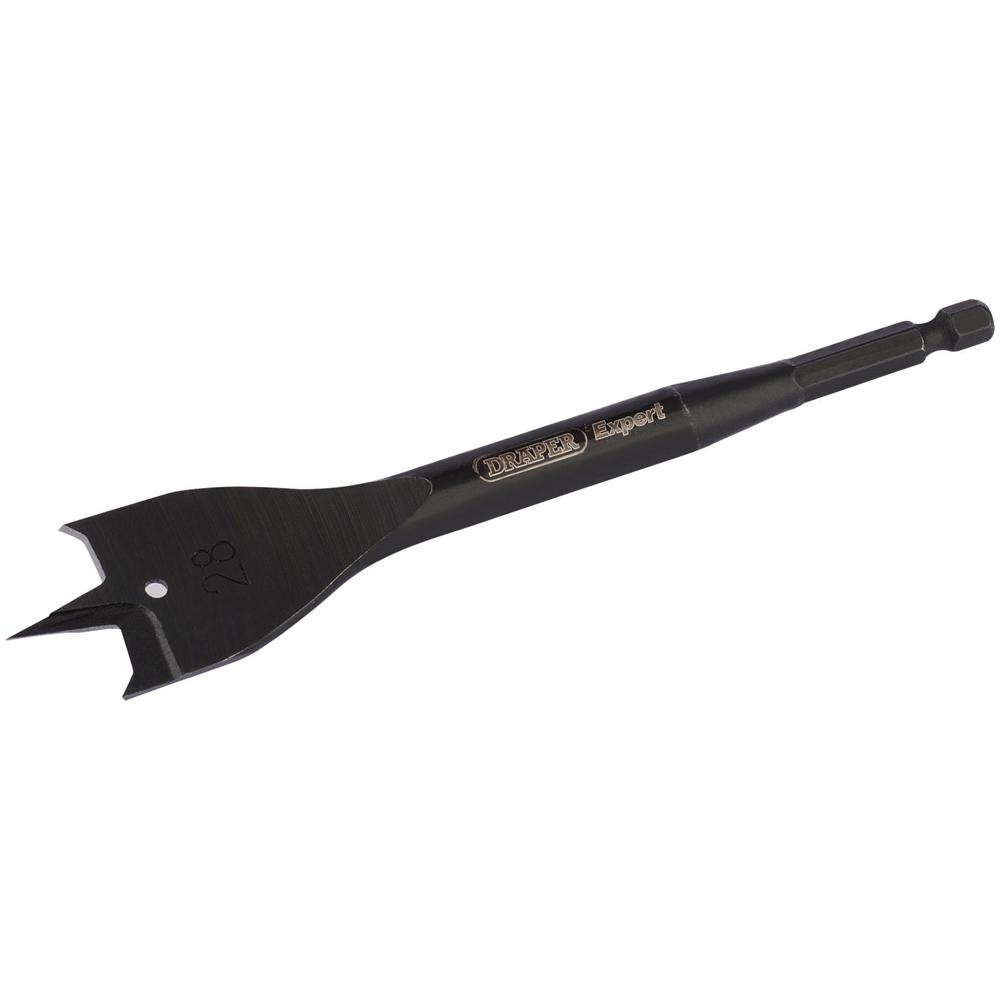 Draper Expert Flat Wood Bit 28mm 150mm
