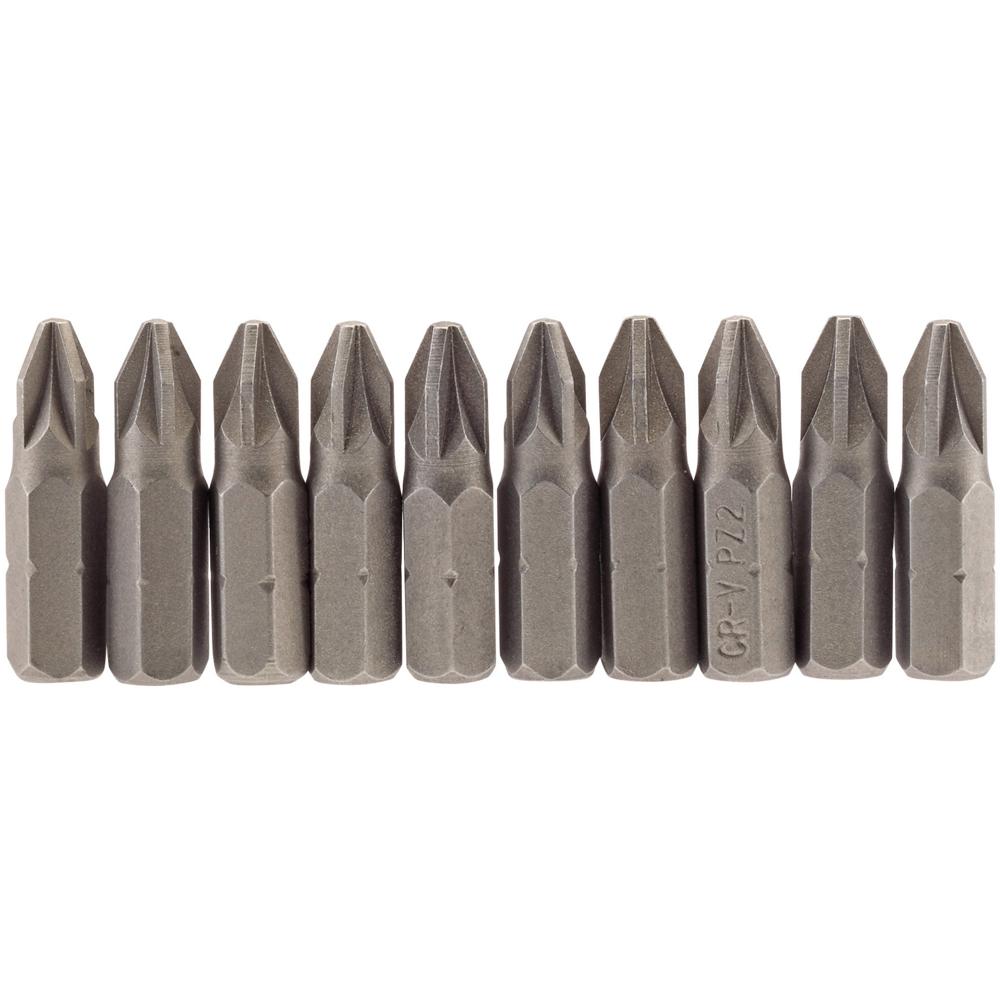 Draper Pozi Screwdriver Bit PZ2 25mm Pack of 10
