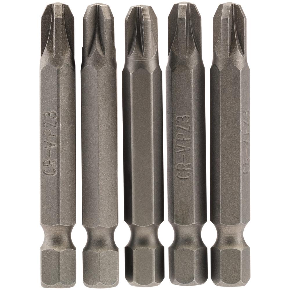 Draper Pozi Screwdriver Bit PZ3 50mm Pack of 5
