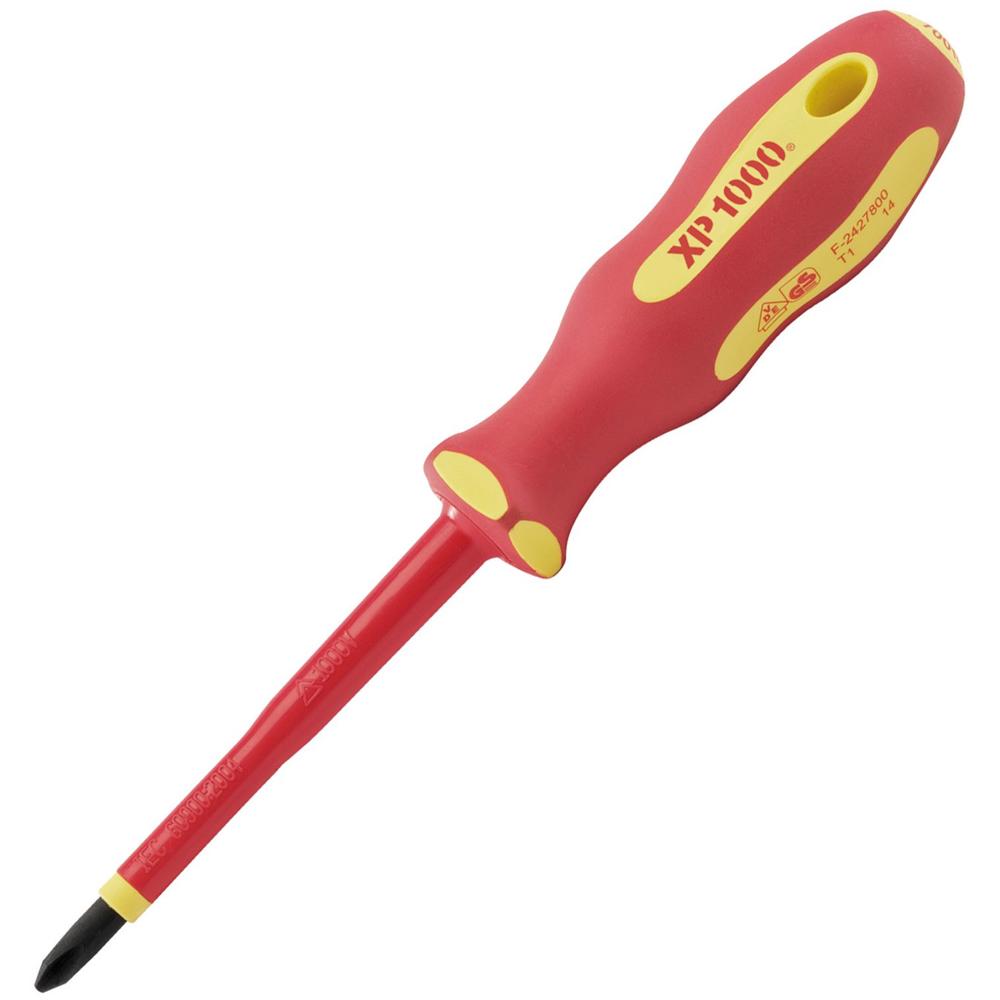Draper Expert Ergo Plus VDE Insulated Phillips Screwdriver PH2 100mm