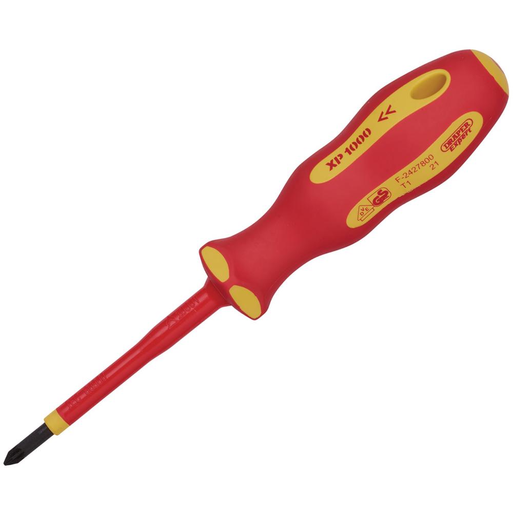 Expert Ergo Plus VDE Insulated Pozi Screwdriver