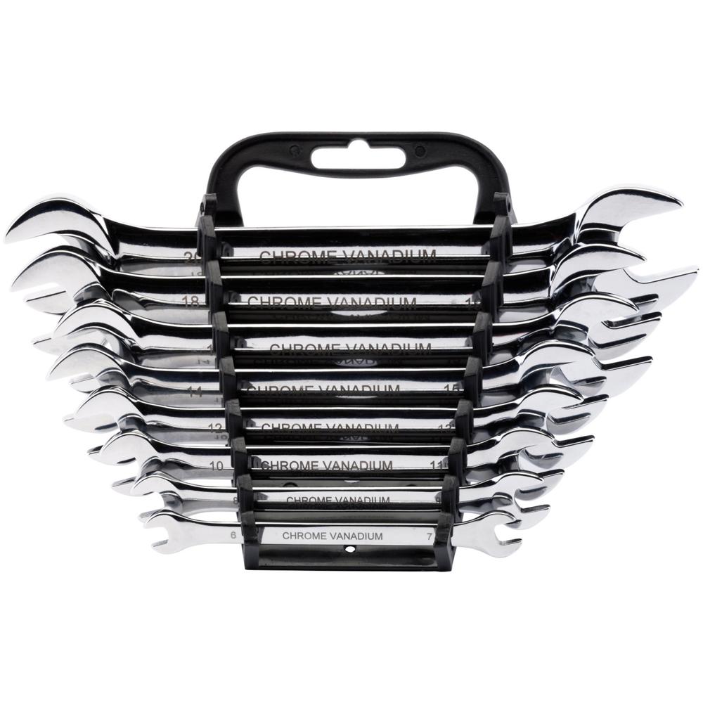 Expert 8 Piece Double Open Ended Spanner Set Metric