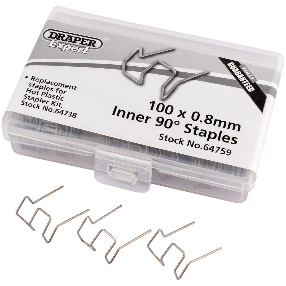 Bent Castle Staples for Hot Staplers