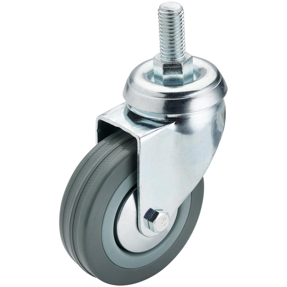 Swivel Bolt Fixing Rubber Castor