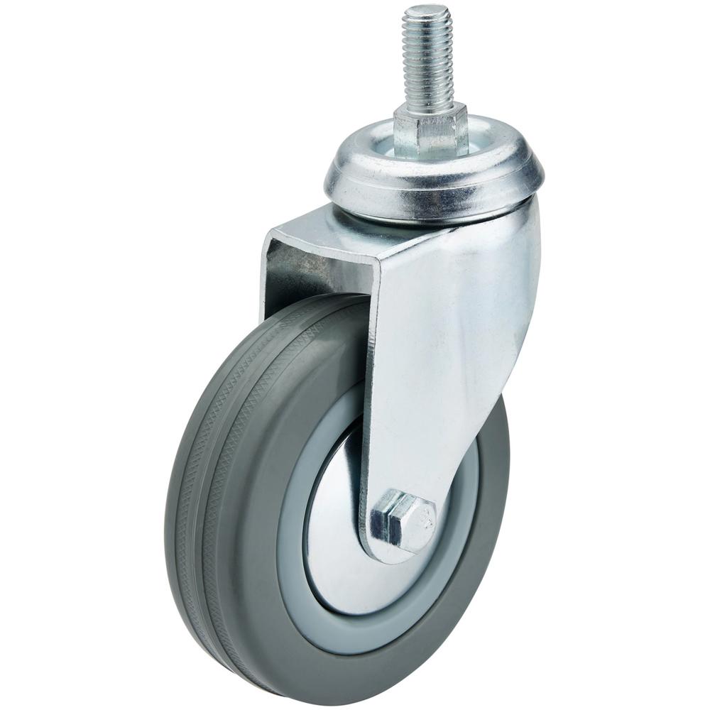 Swivel Bolt Fixing Rubber Castor