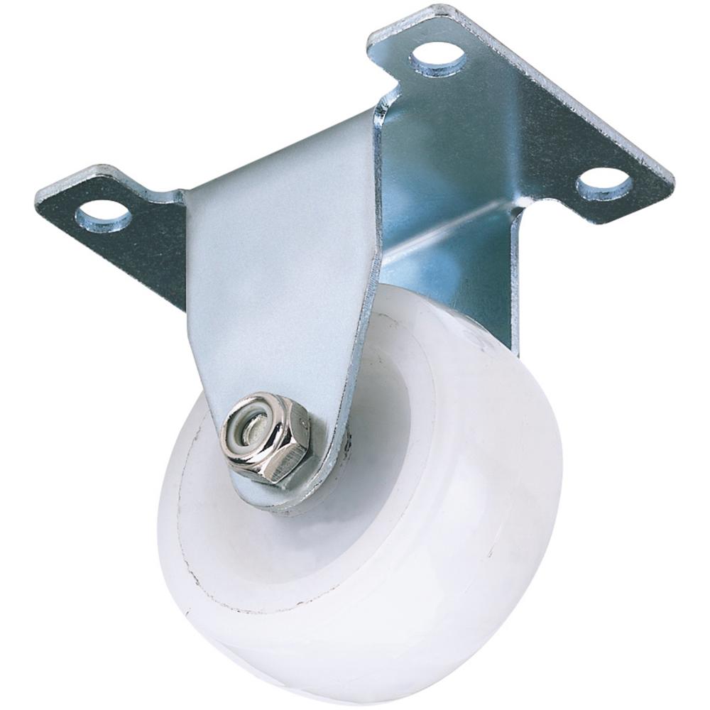 Fixed Plate Fixing Nylon Wheeled Castor