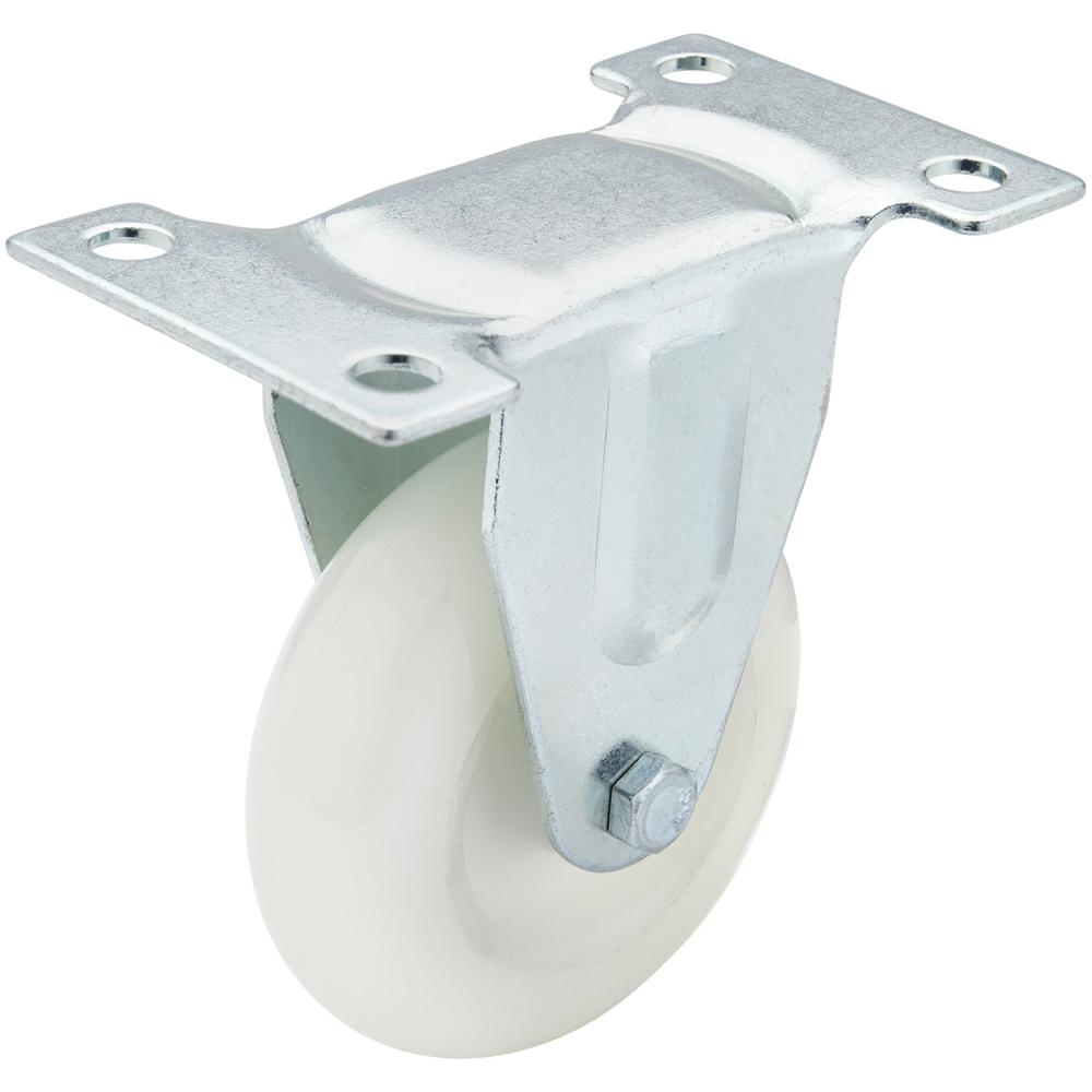 Fixed Plate Fixing Nylon Wheeled Castor