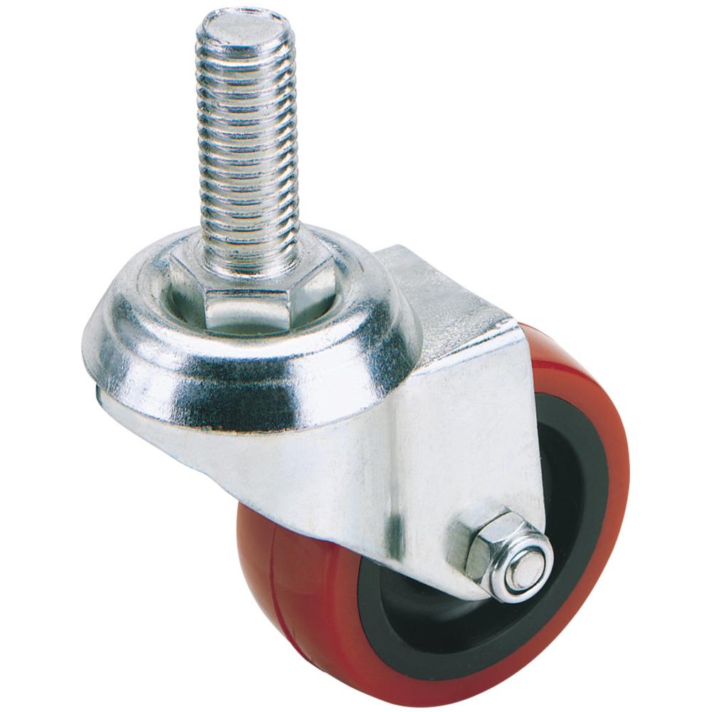 Swivel Bolt Fixing Polyurethane Wheeled Castor