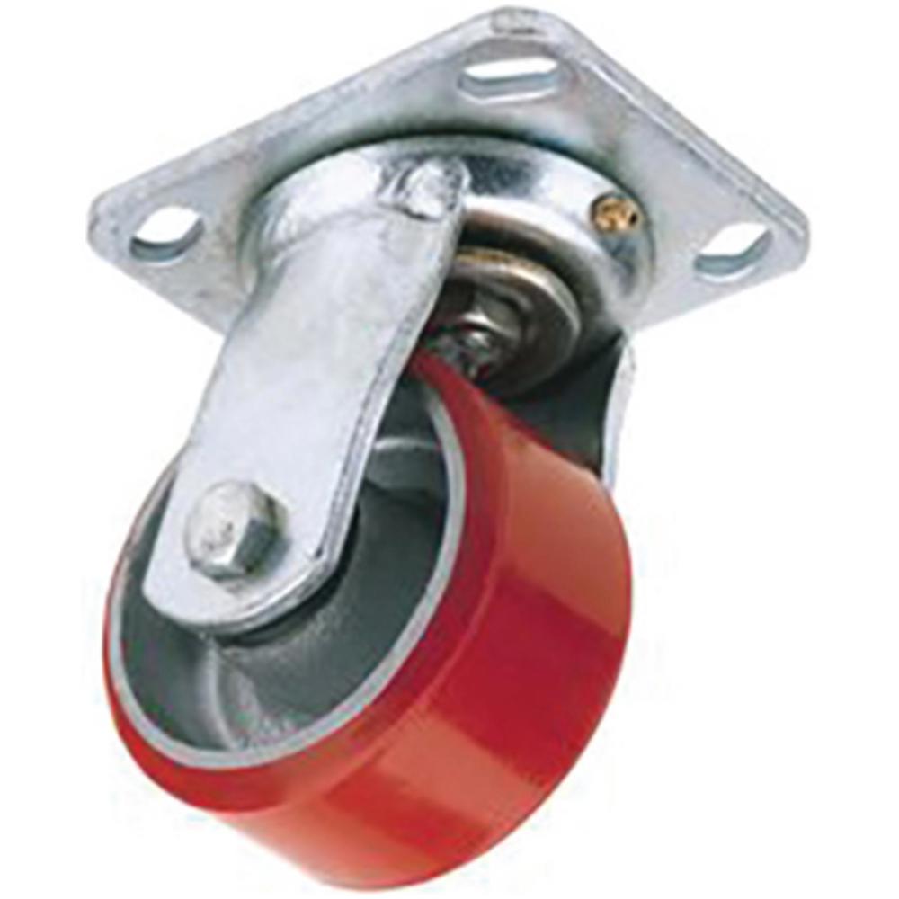 Swivel Plate Fixing Heavy Duty Polyurethane Wheeled Castor