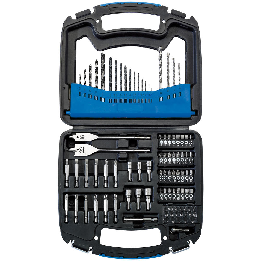 75 Piece Drill and Screwdriver Bit Set