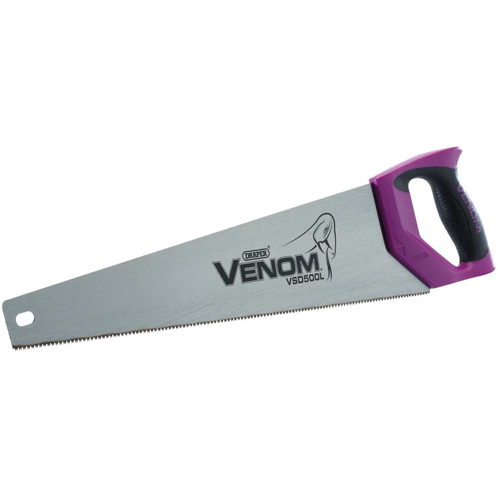 Draper Venom Double Ground Laminate Hand Saw 20" / 500mm 13tpi