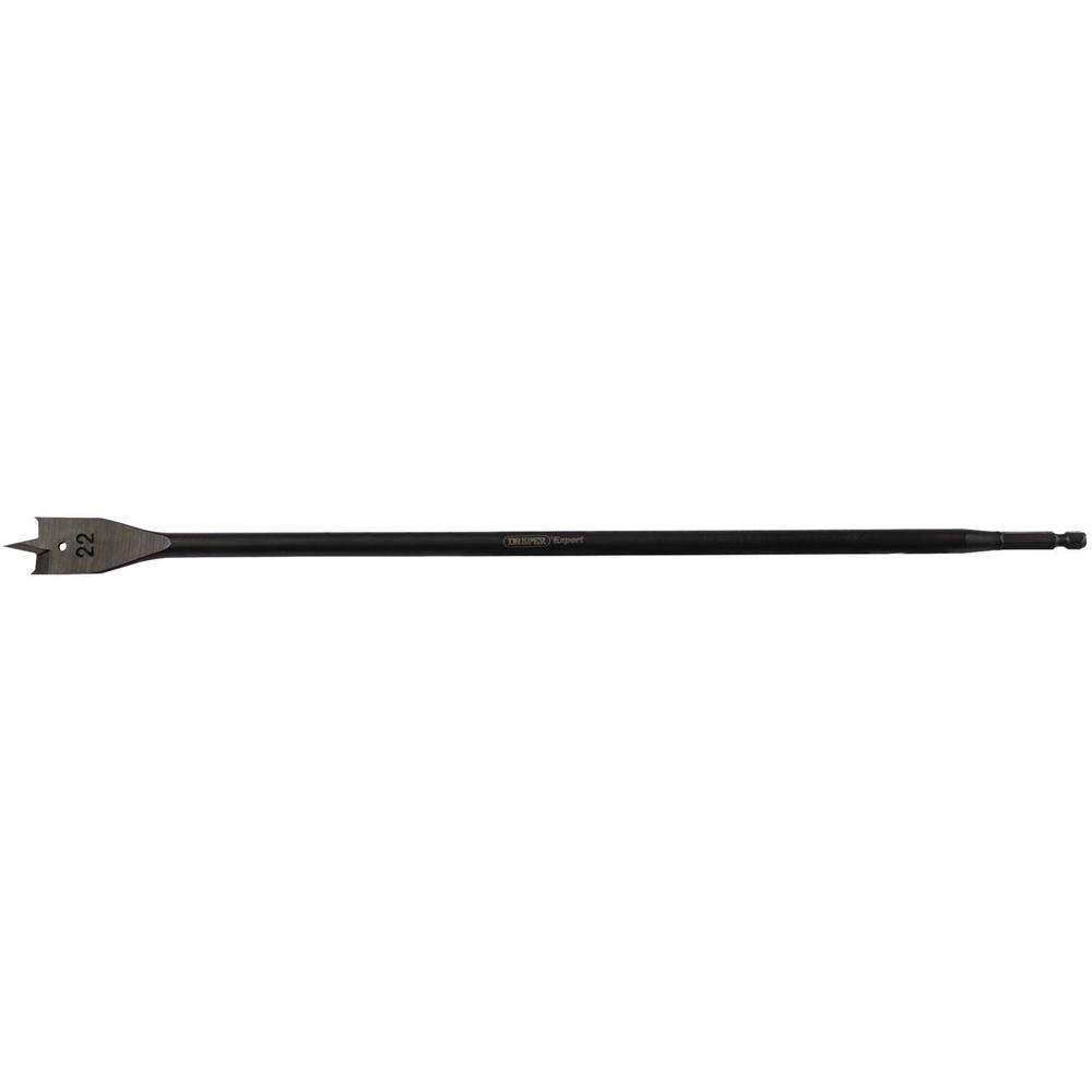 Draper Expert Extra Long Flat Wood Drill Bit 22mm 405mm