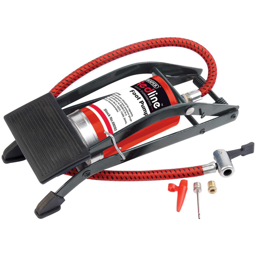 Draper Redline Foot Pump