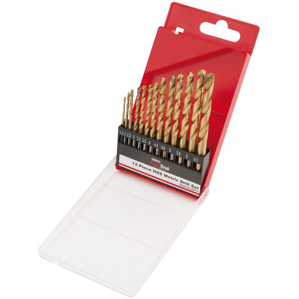 Redline 13 Piece HSS Twist Drill Bit Set