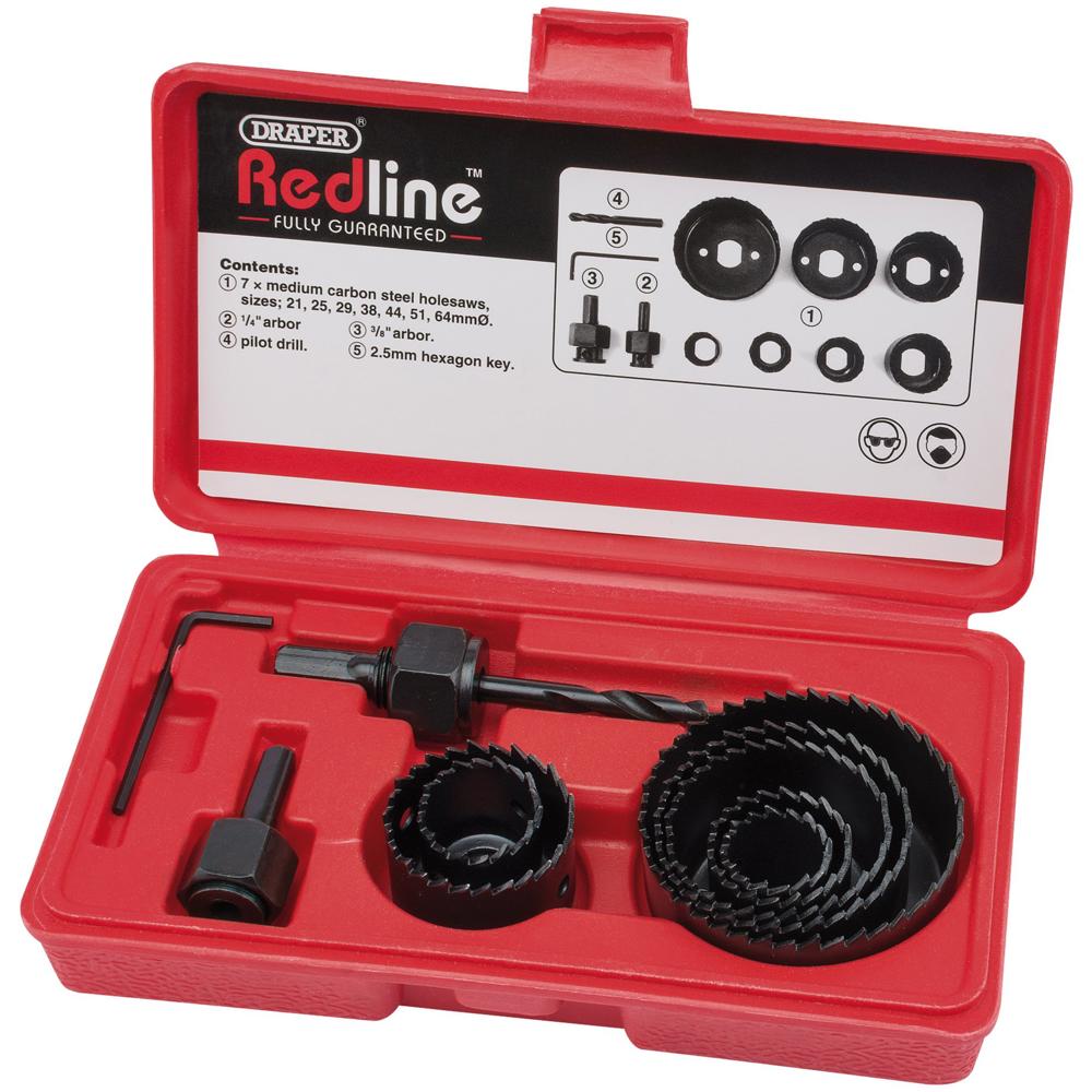 Redline 11 Piece Hole Saw Set
