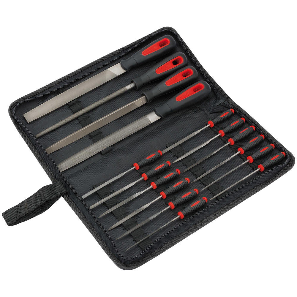 Draper Redline 16 Piece File Set in Carry Case