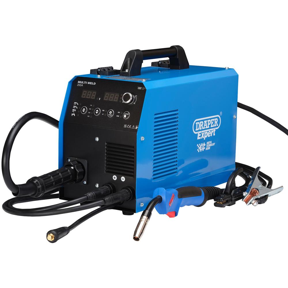 Expert MW200A 200Amp MIG, TIG and MMA Inverter Welder