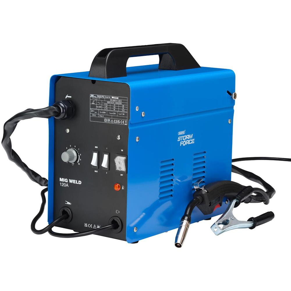 Storm Force MW120A/SF Gasless 120A Mig Welder