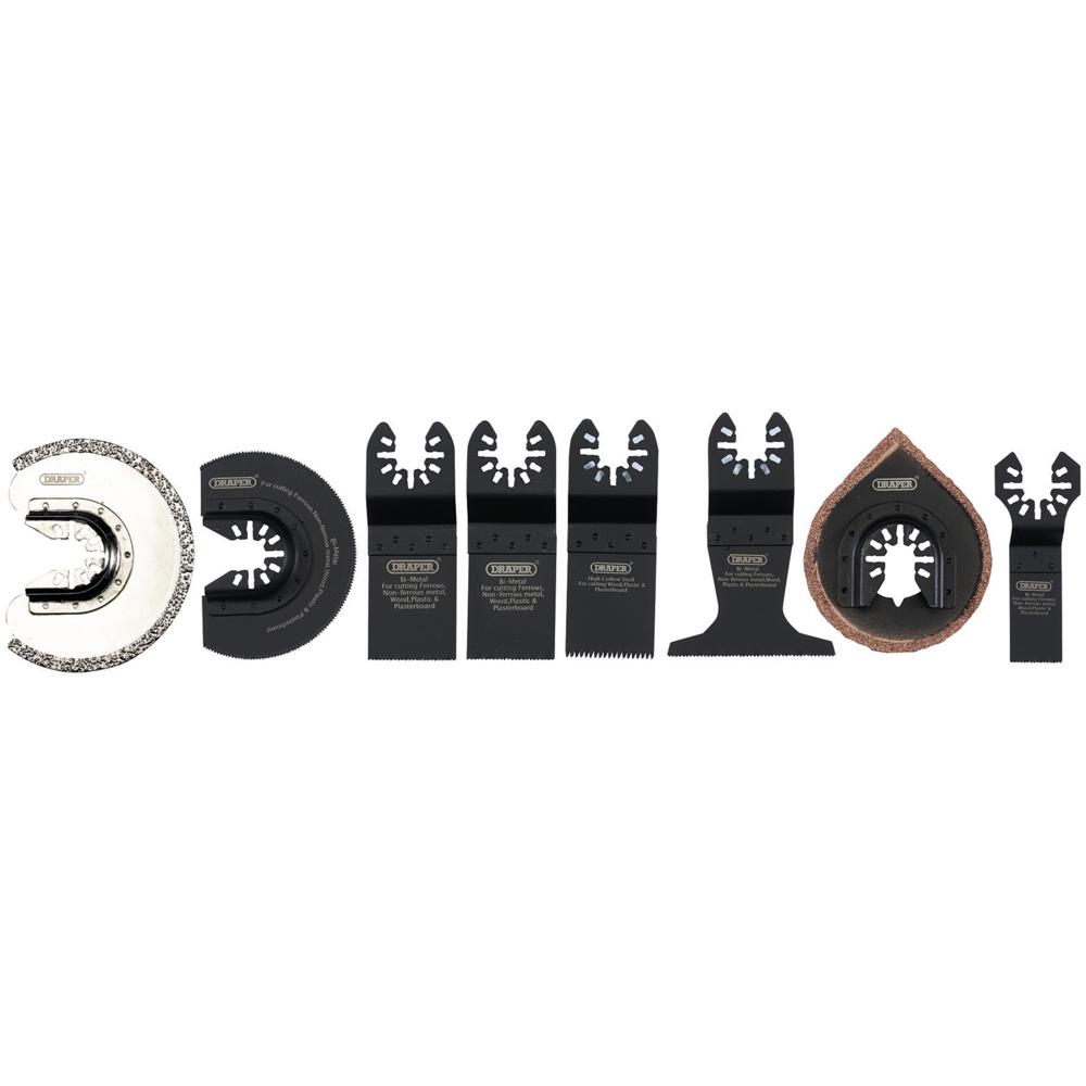 8 Piece OIS Oscillating Multi Tool Accessory Set