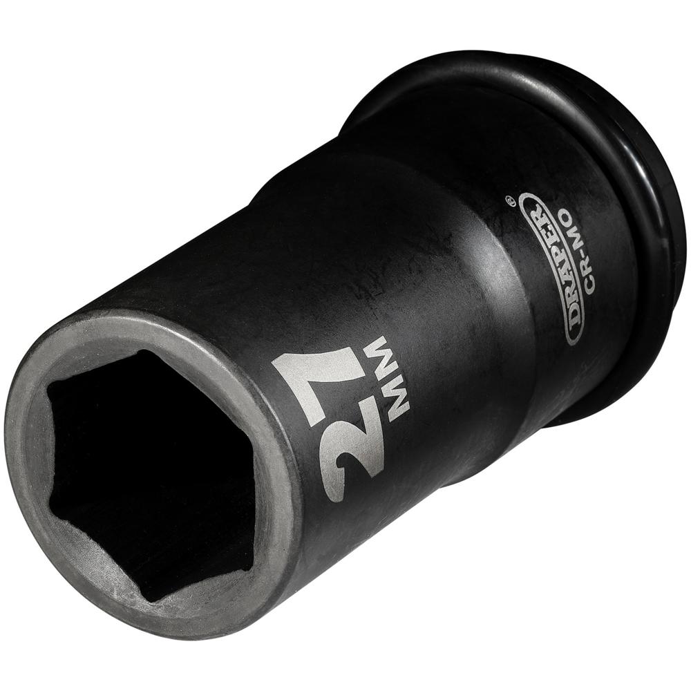 Draper Expert 3/4" Drive Deep Hexagon Impact Socket Metric 3/4" 27mm