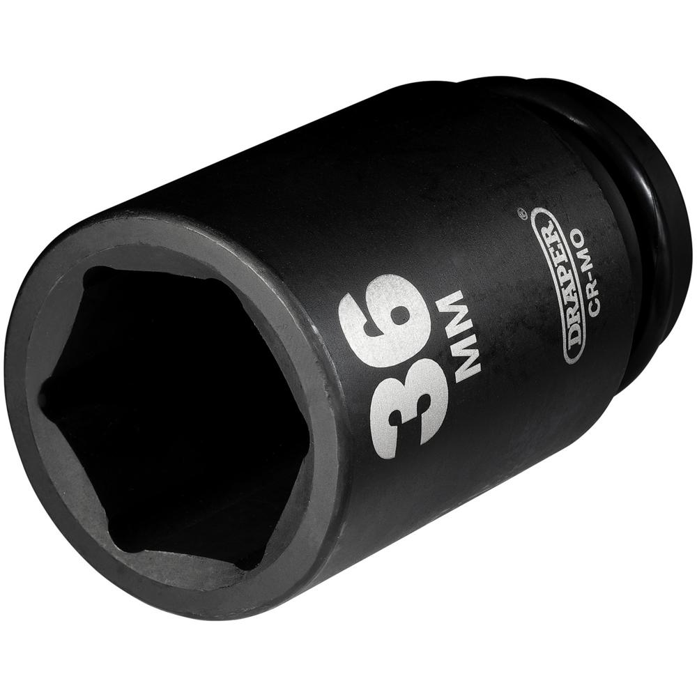Draper Expert 3/4" Drive Deep Hexagon Impact Socket Metric 3/4" 36mm