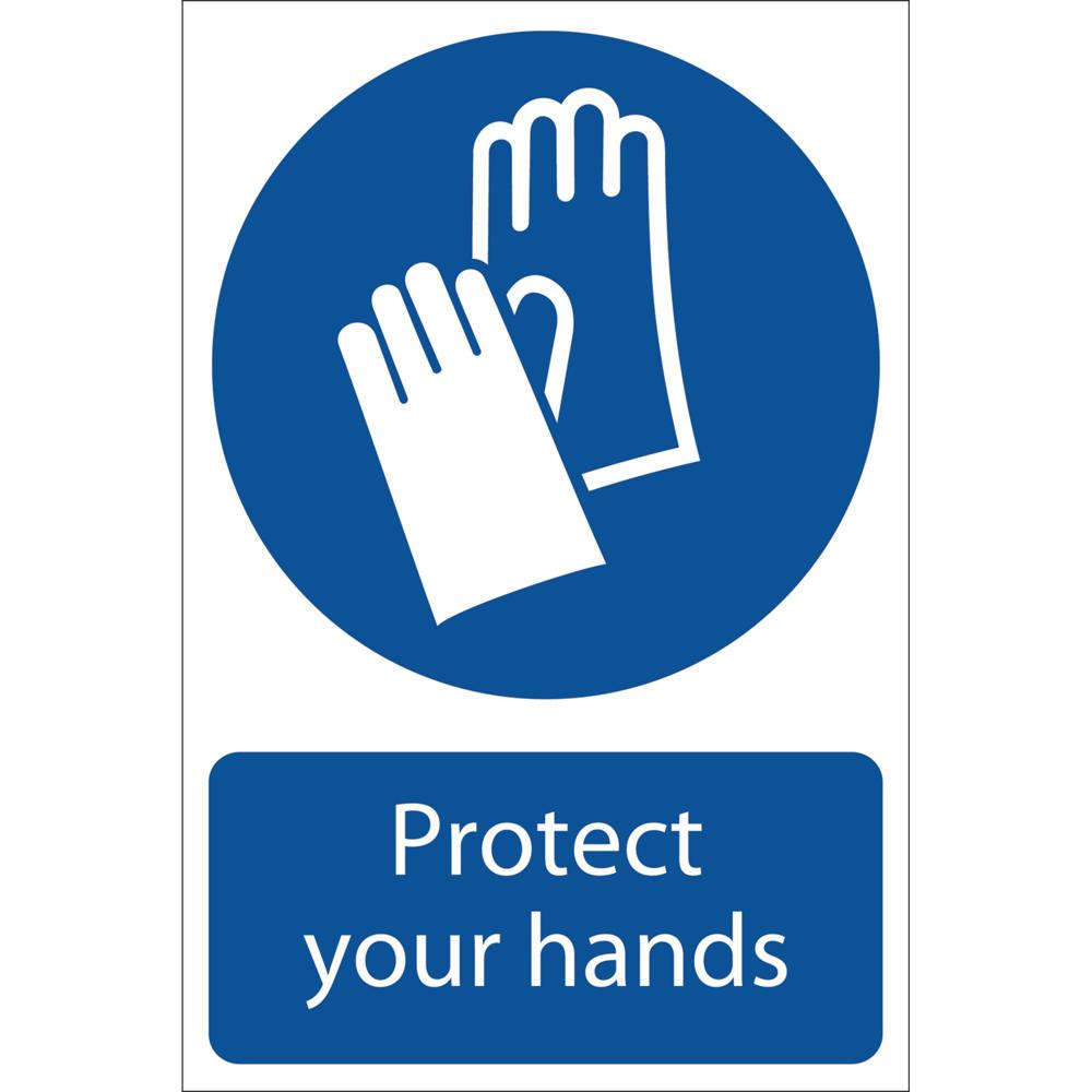 Protect Your Hands Sign