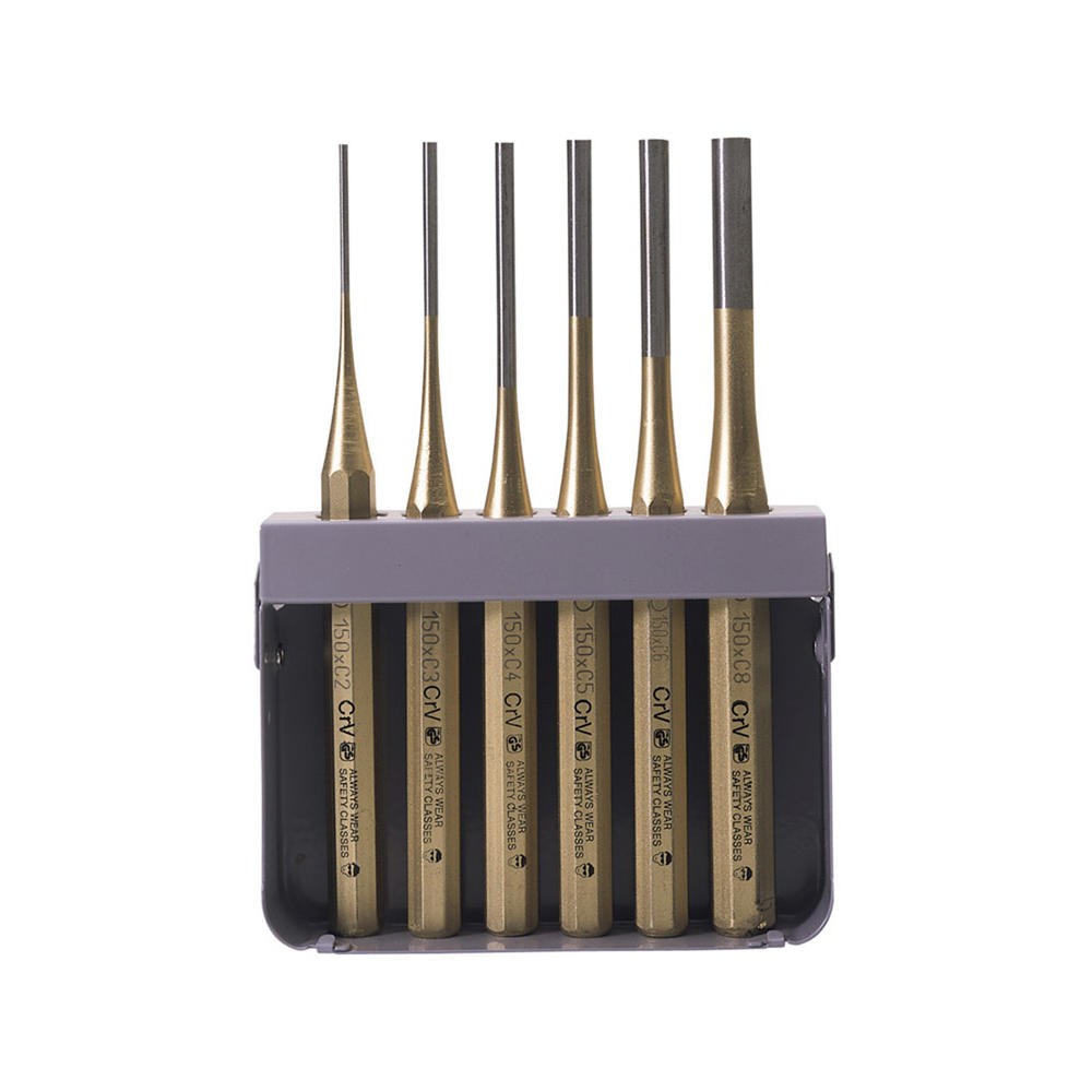Expert 6 Piece Parallel Pin Punch Set