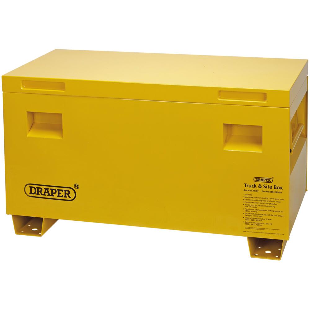 Contractors Site Storage Box Yellow