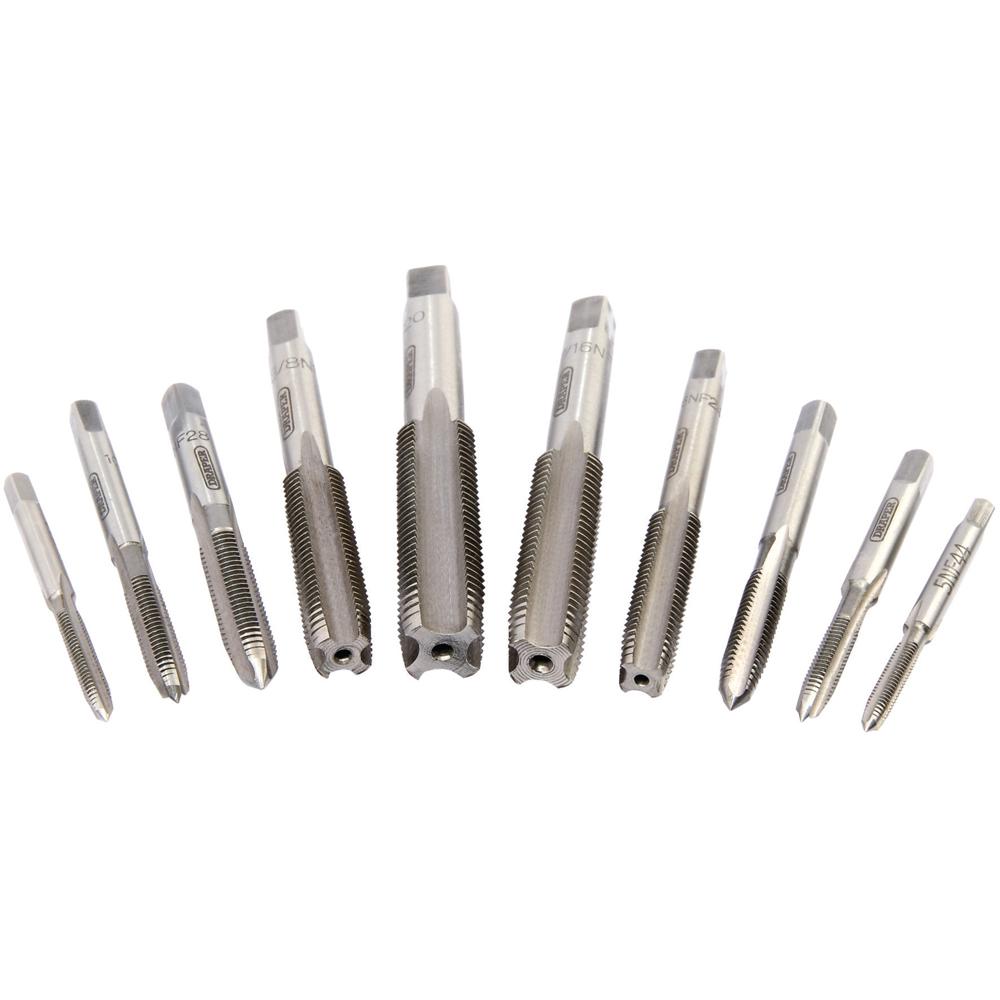 10 Piece Tap Set Imperial UNF