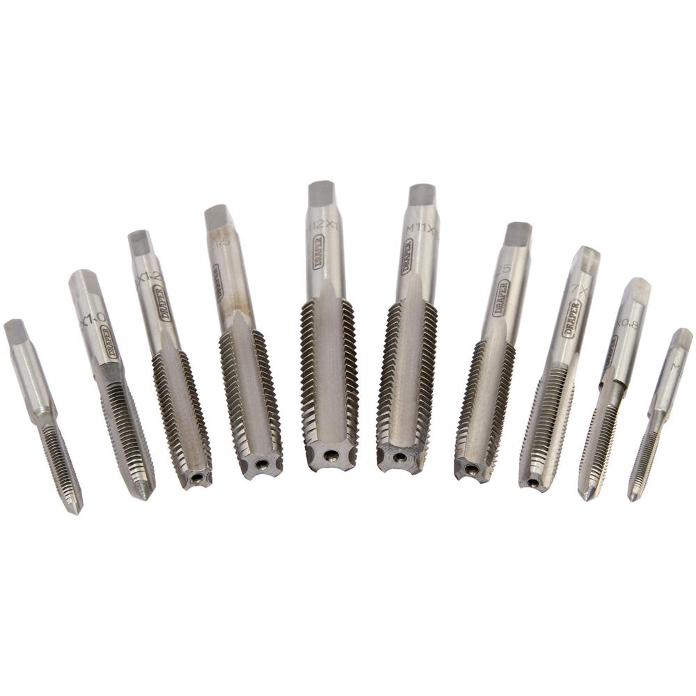 10 Piece Hand Tap Set Metric
