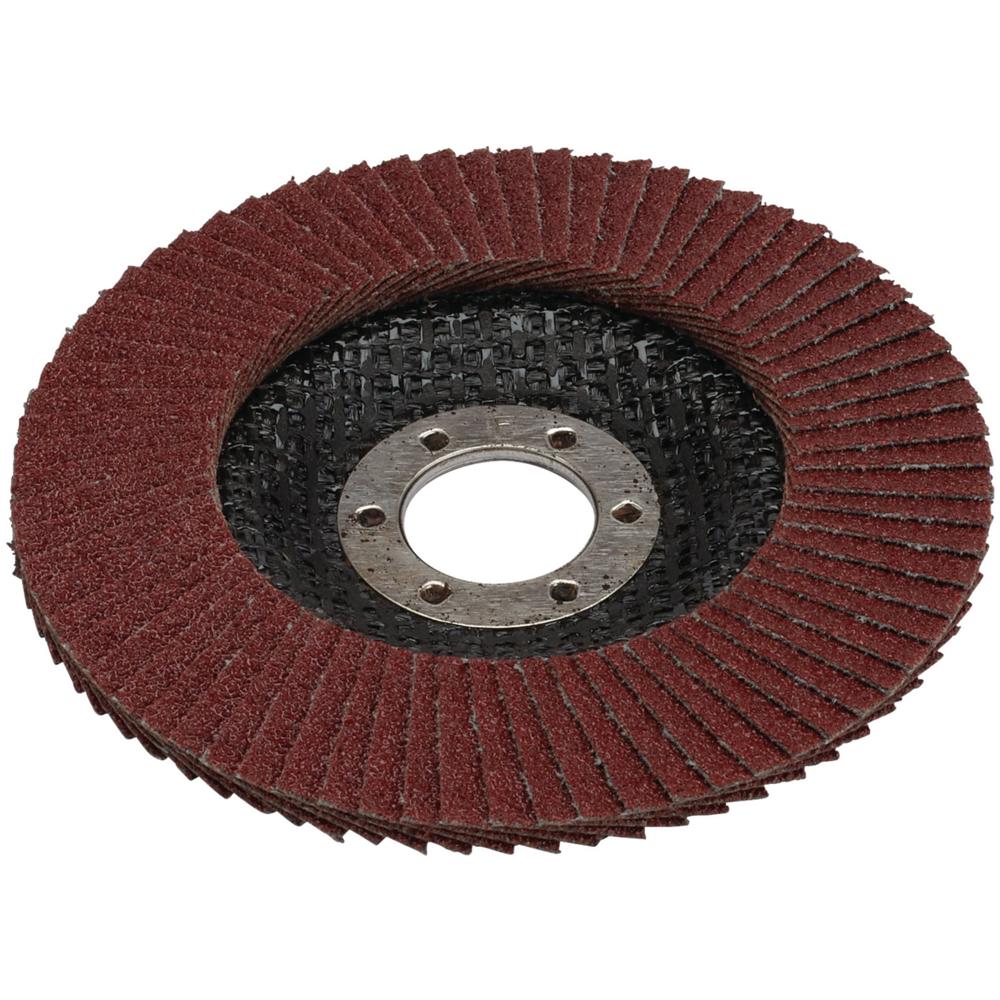 Draper Aluminium Oxide Flap Discs 115mm 80g Pack Of 1