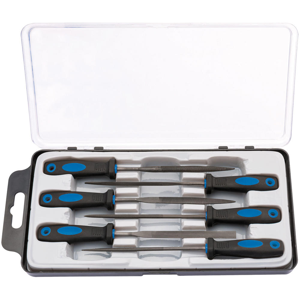 6 Piece Soft Grip Needle File Set