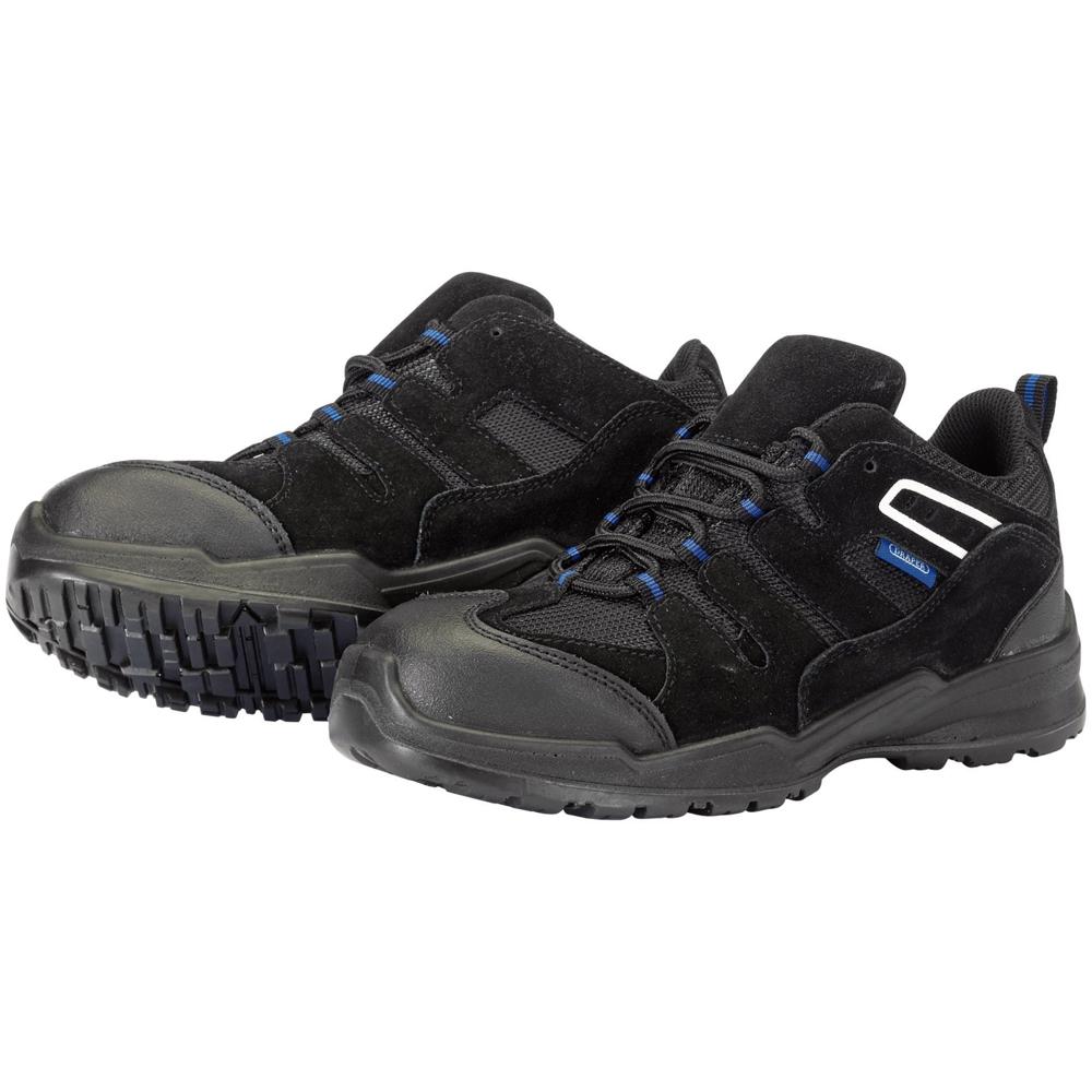 Draper Trainer Style Safety Shoe Black Size 4