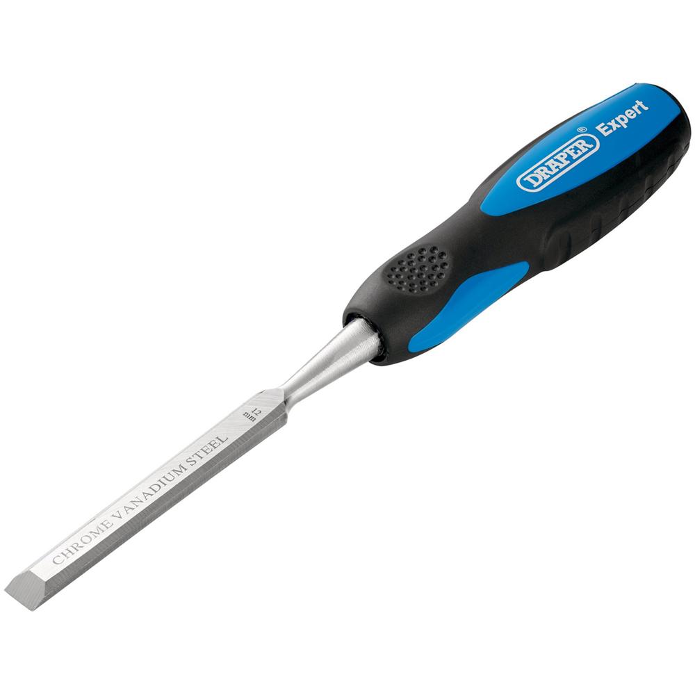 Draper Expert Soft Grip Bevel Edge Wood Chisel 12mm