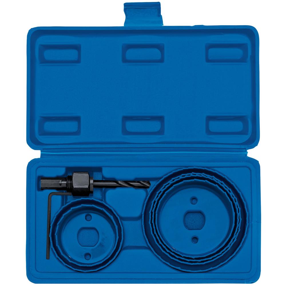 9 Piece Downlight Installation Hole Saw Set