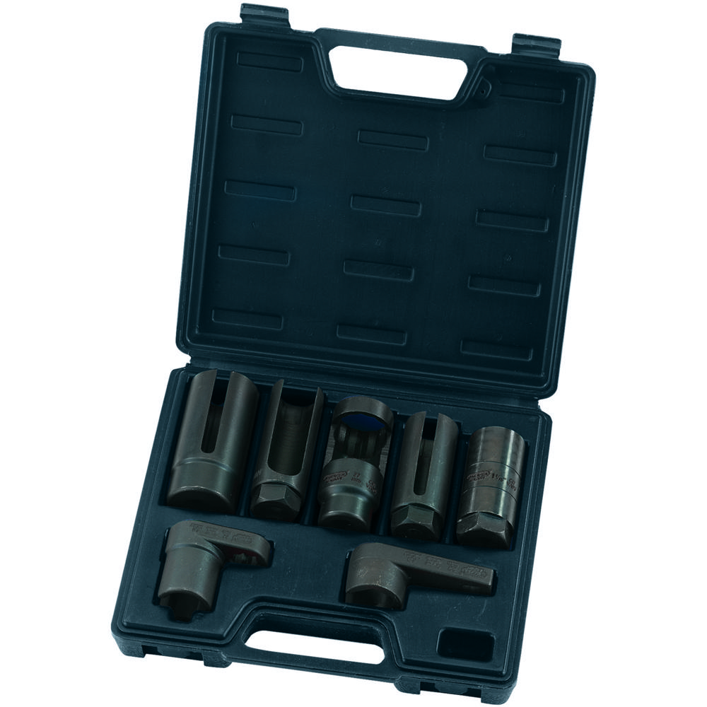 Draper Expert 7 Piece Combination Drive Oxygen Sensor Socket Set Combination