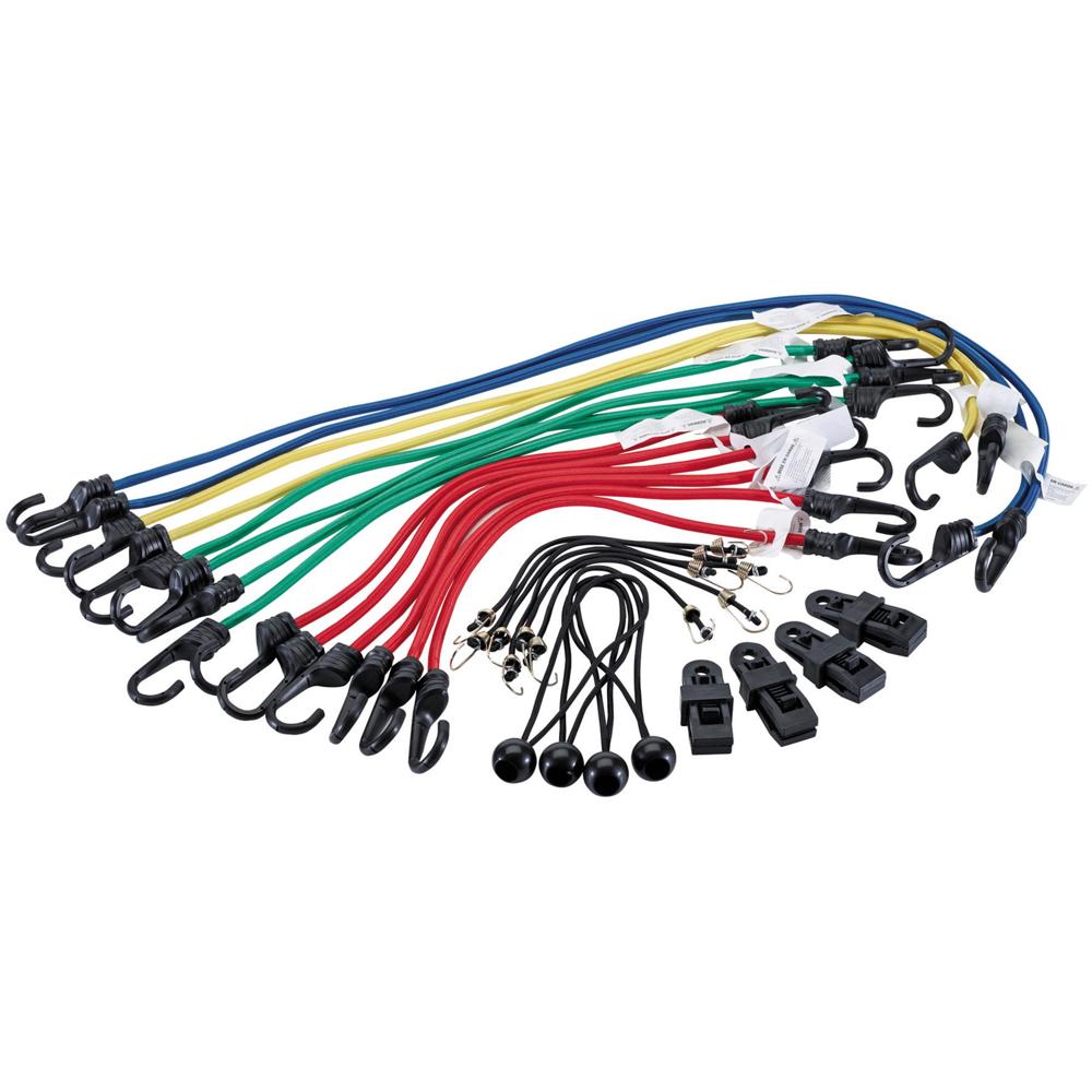 28 Piece Assorted Bungee Pack