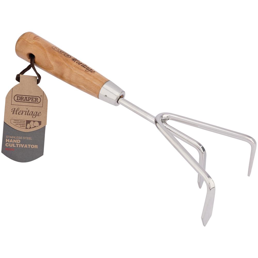 Click to view product details and reviews for Draper Heritage Ash Handle Hand Cultivator.