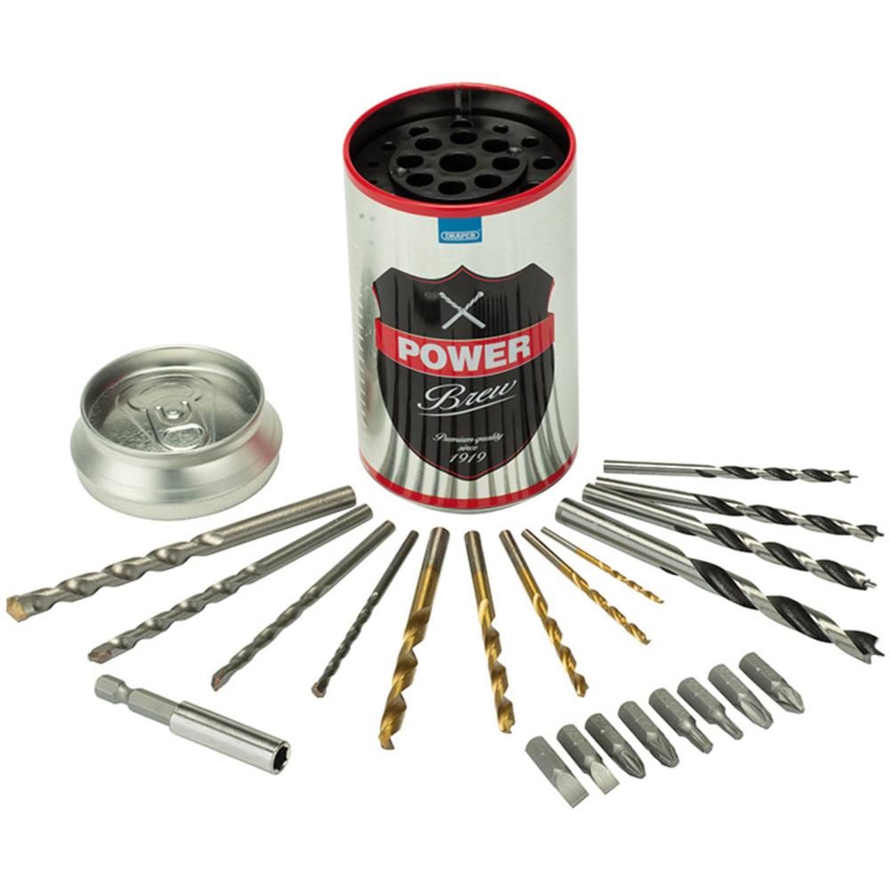 Power Brew Beer Can Drill and Screwdriver Bit Set
