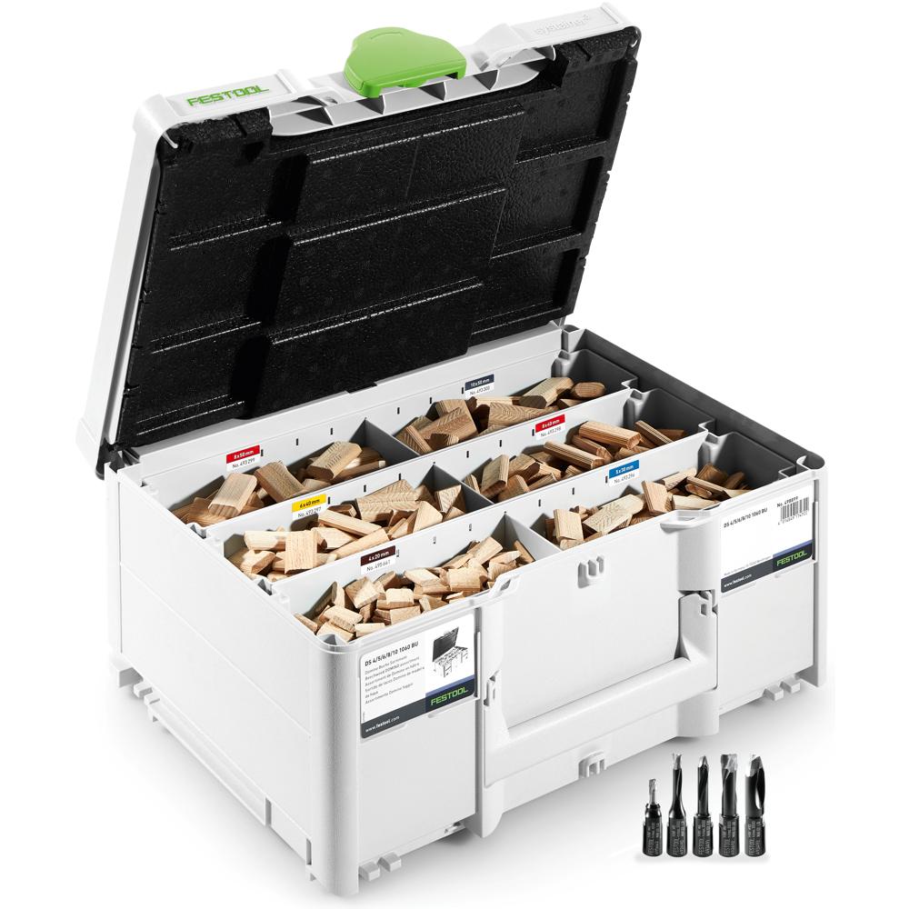 Festool Domino Dowel & Cutter Set & Systainer 3 Case
