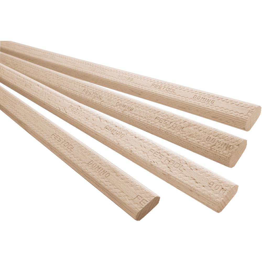 Festool Df700 Domino Beachwood Wood Dowels 12mm 750mm Pack Of 22
